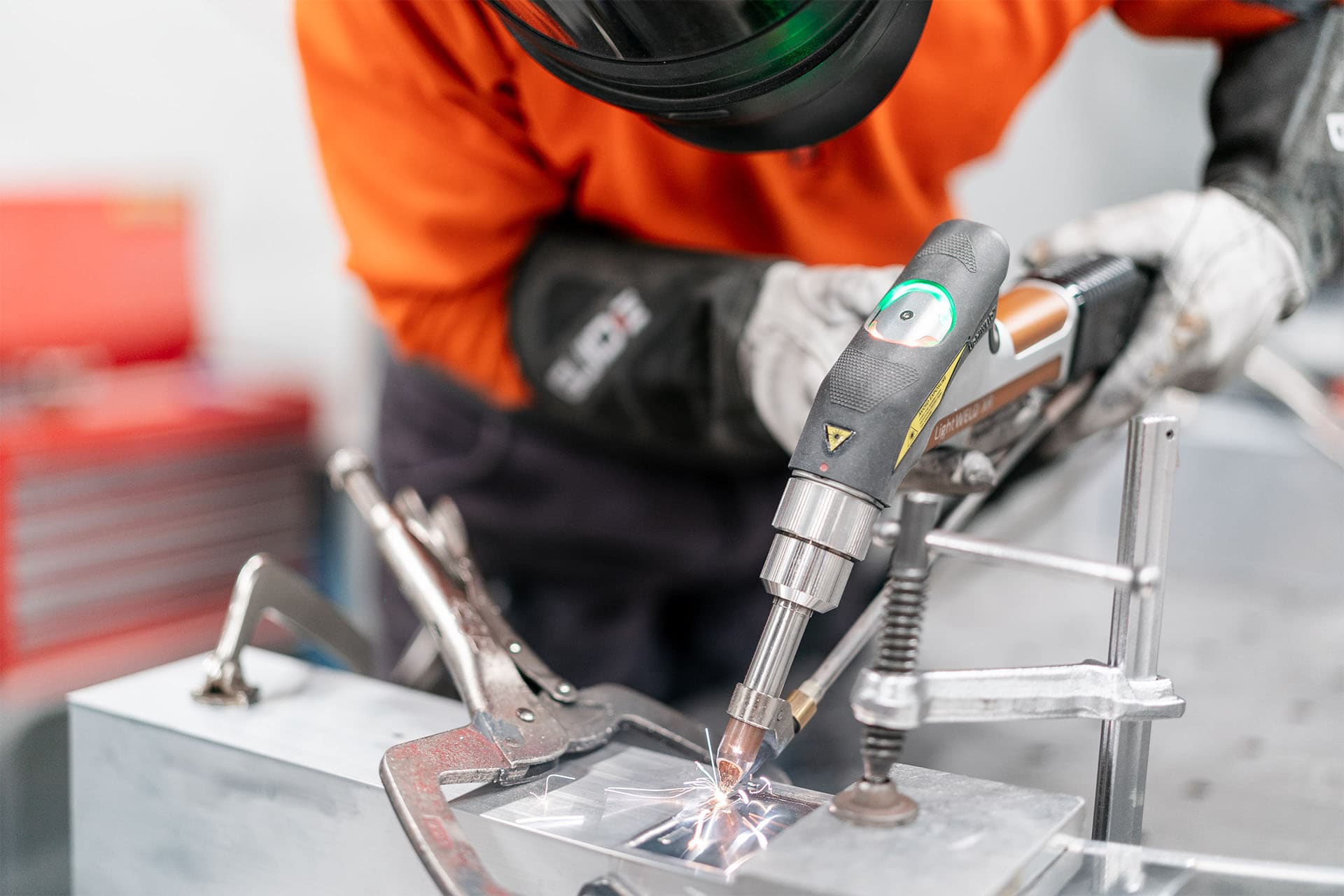 Laser welding process