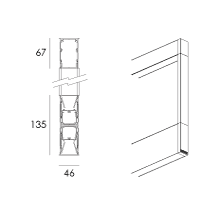 SLIM-H-LED-SUS-END-CAP